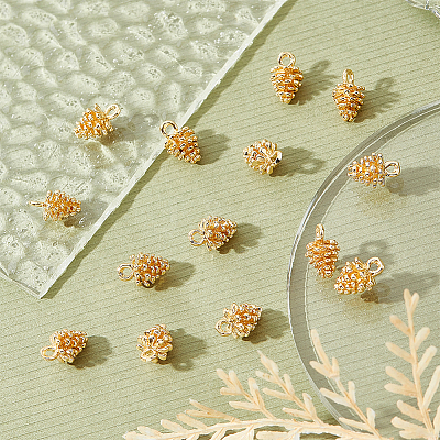 20Pcs Brass Charms KK-DC0002-28-1