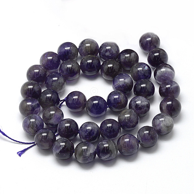 Natural Amethyst Beads Strands X-G-R446-4mm-20-1