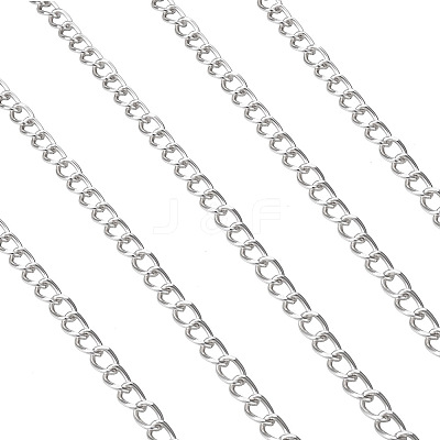 Aluminium Curb Chains X-CHA-T001-22S-1