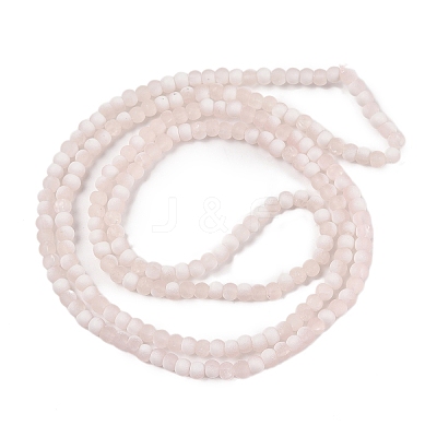 Frosted Crackle Glass Beads X1-GLAA-U001-4mm-M12-1