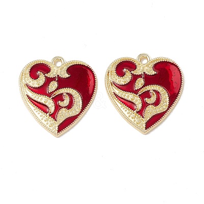 Halloween Alloy Enamel Pendants FIND-G024-06LG-1