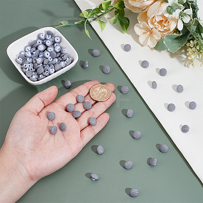 100Pcs Platic Sewing Buttons DIY-NB0013-44C-1