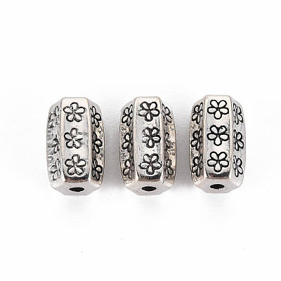 Tibetan Style Alloy Beads TIBEB-N005-054-1