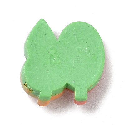Autumn Theme Opaque Resin Cabochons CRES-A055-01G-1