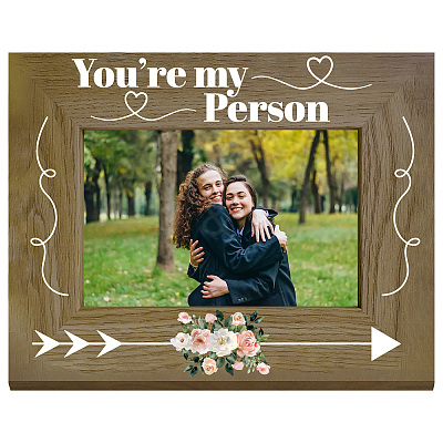 Rectangle Wood Photo Frames AJEW-WH20021-020-1