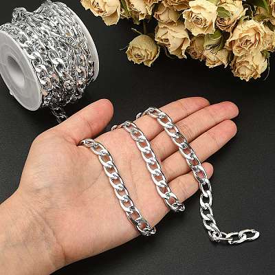 Aluminium Curb Chains CHA-CJC0001-01P-1