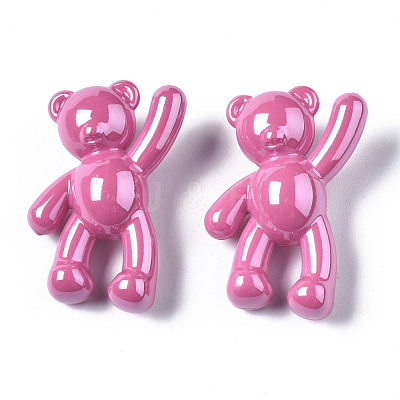 Opaque Acrylic Pendants PACR-ZX016-08F-1