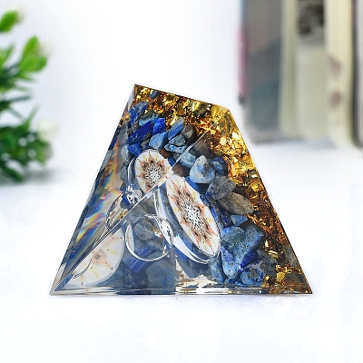 Orgonite Pyramid Resin Display Decorations PW-WGF2BFF-01-1