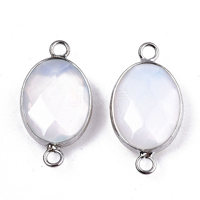 Synthetic Opalite Links/Connectors G-T131-102-34-1