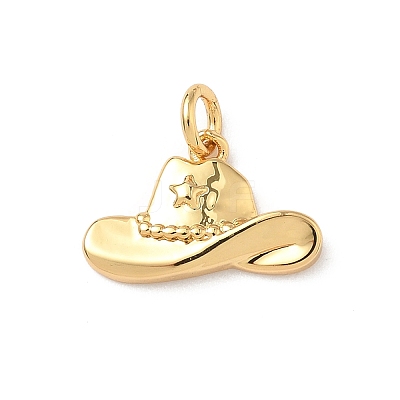 Brass Pendants KK-D426-08G-1