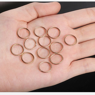 316L Surgical Stainless Steel Hoop Cartilage Earrings WGB51CA-06-1