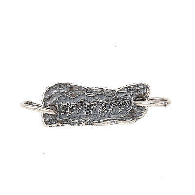 S925 Sterling Silver Connector Charms STER-Q006-03AS-1