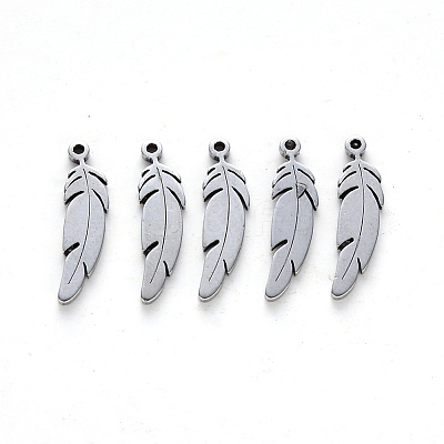 Tarnish Resistant 201 Stainless Steel Pendants X-STAS-N092-13-1
