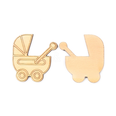 Wooden Cabochons WOOD-CJC0005-09-1