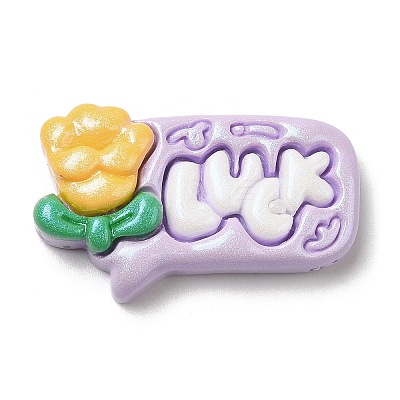 Opaque Resin Cabochons RESI-K026-02A-1
