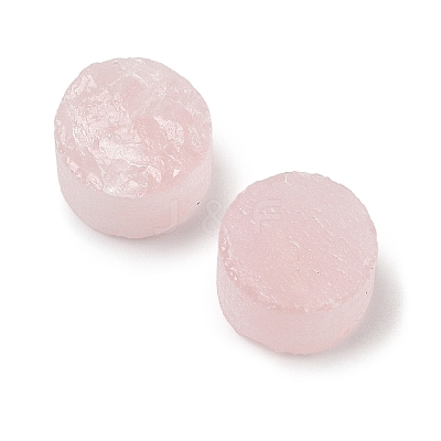 Natural Rose Quartz Cabochons G-K338-39B-02-1
