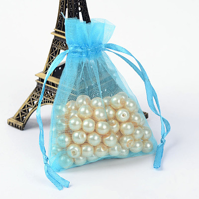 Organza Gift Bags with Drawstring OP-R016-7x9cm-17-1
