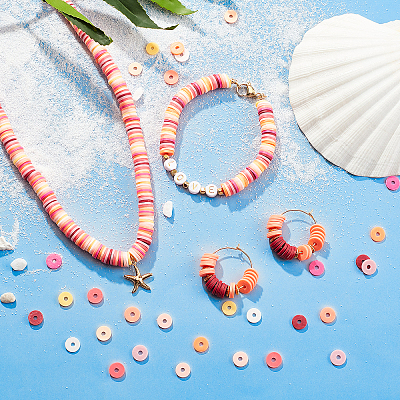 Handmade Polymer Clay Beads CLAY-PH0001-31E-03-1