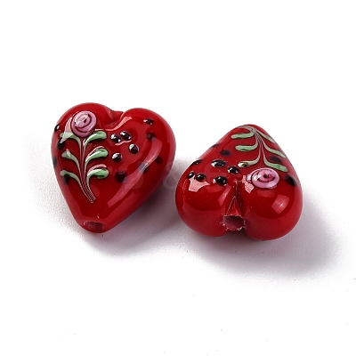Handmade Lampwork Beads LAMP-G165-01B-1