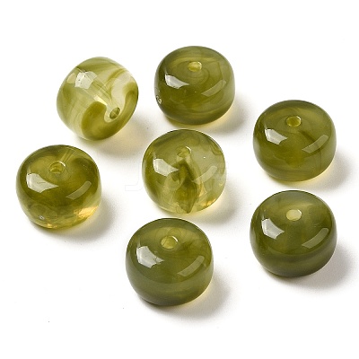 Transparent Acrylic Beads X-OACR-A021-21C-1