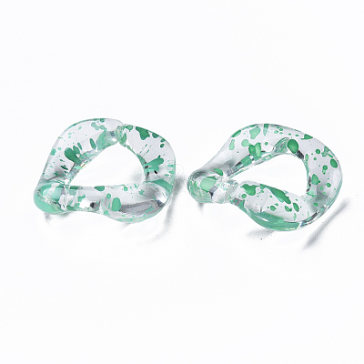 Transparent Acrylic Linking Rings OACR-N009-016A-13-1