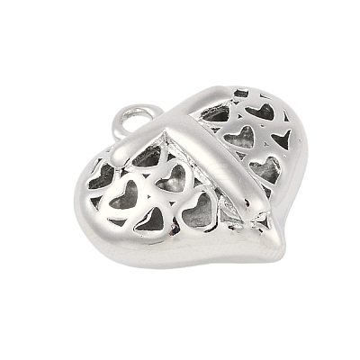 Hollow Brass Pendants for Valentine's Day KK-M289-03T-P-1