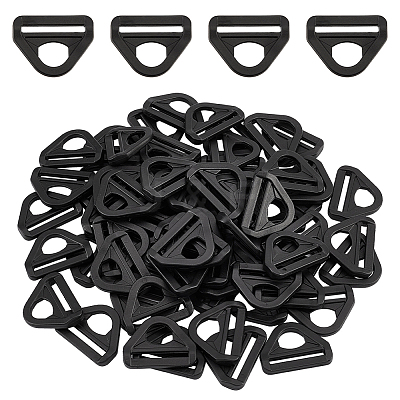 120Pcs Plastic Buckles FIND-NB0002-80-1