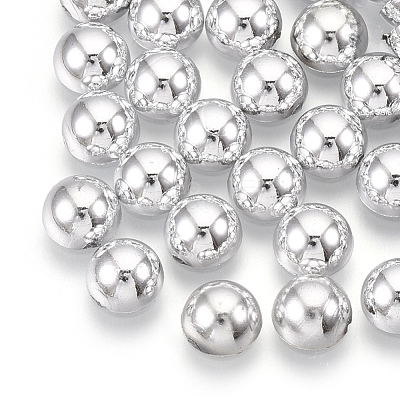 ABS Plastic Cabochons OACR-S034-8mm-02-1