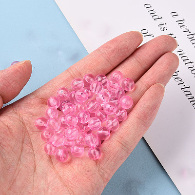 Transparent Acrylic Beads MACR-S370-A8mm-704-1