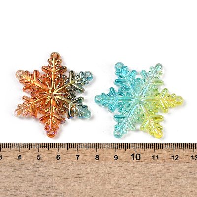 Two Tone Transparent Acrylic Chamdelier Component Links MACR-L007-18-1