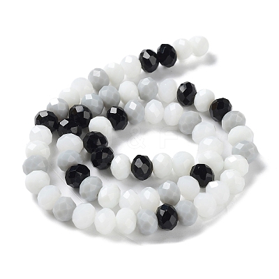 Glass Beads Strands EGLA-A034-M8mm-48-1