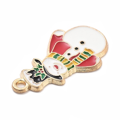 Christmas Theme Alloy Enamel Pendants LS-ENAM-D060-04B-1