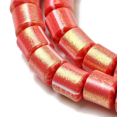Polymer Clay Beads Strands CLAY-H006-04P-1