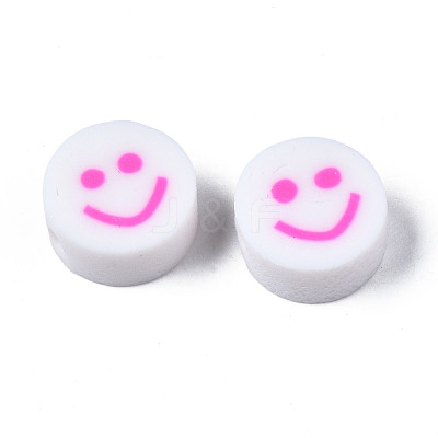 Handmade Polymer Clay Beads X-CLAY-N008-040F-1