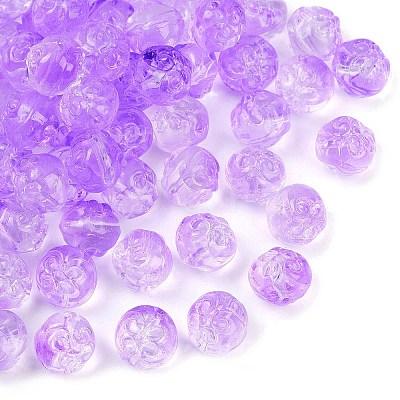 Transparent Glass Beads GLAA-B027-01B-1