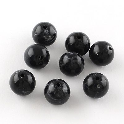 Round Imitation Gemstone Acrylic Beads OACR-R029-20mm-01-1