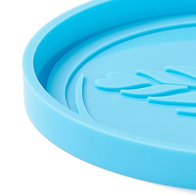Silicone Cup Mat Molds DIY-M039-05C-1