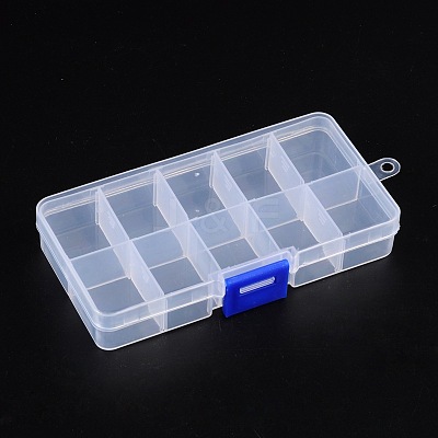 10 Compartment Organiser Storage Plastic Box C006Y-1