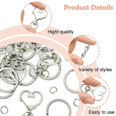 DIY Jewelry Making Findings Kits DIY-FS0008-11P-1