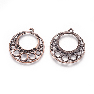 Alloy Pendants LS-EA11846Y-R-1