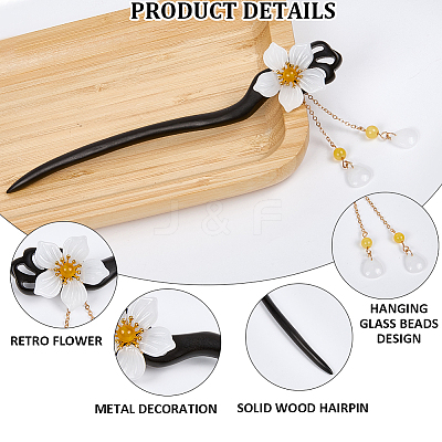 Wood Hair Sticks OHAR-WH20021-001A-1