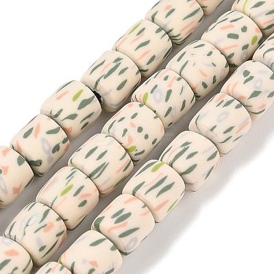 Handmade Polymer Clay Beads Strand CLAY-Z002-01D-1