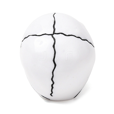 Resin Skull Ornaments for DIY Decorations RE-CBA66CF-01B-1