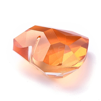 K9 Glass Rhinestone Pendants GLAA-Q087-02-1