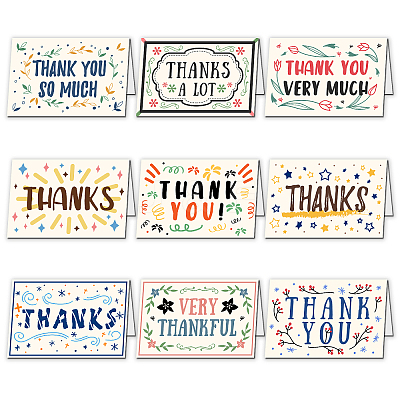 Thank You Theme Cards and Paper Envelopes DIY-SD0001-01A-1