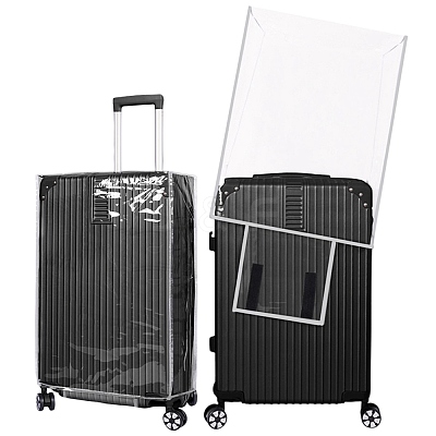 Transparent PVC Luggage Cover AJEW-WH20080-52R-1
