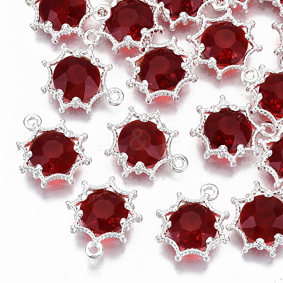 Faceted Glass Pendants GLAA-S191-002-S-NR-1