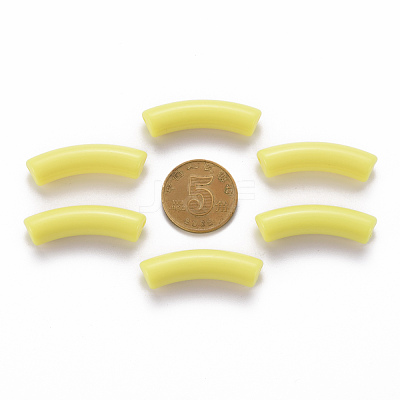 Opaque Acrylic Beads MACR-S372-002B-S024-1