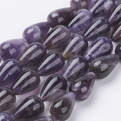 Natural Amethyst Beads Strands G-J374-13-1