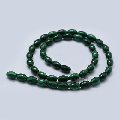 Natural Malachite Beads Strands G-F571-21-C-1